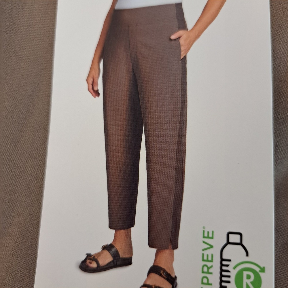 Kirkland Ladies Pants XS Taupe NWT 4-Way Stretch Ankle 1710-210